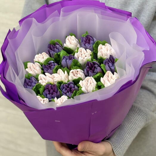 Букет из зефира для учителя