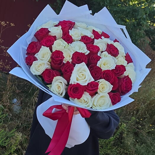 Букет из 51 розы