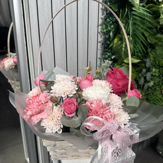 Композиция корзинка 83005