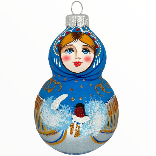 Ёлочная игрушка "Мила" (Винтажный шар) уценка