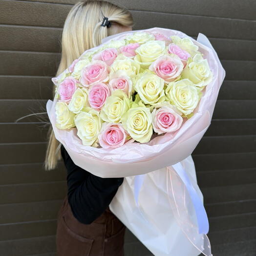 Розовый зефир- 31 Роза