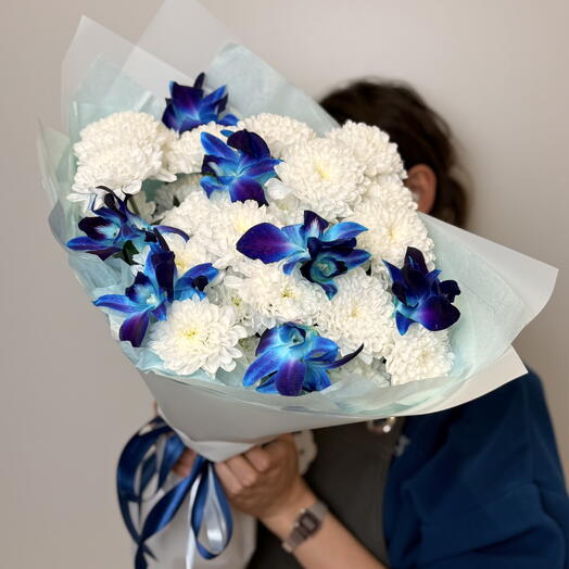 Звездные мечты 💙 / космические орхидеи и кустовые хризантемы