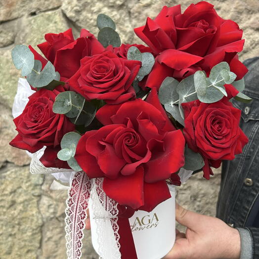Французская Роза в коробке 🌹