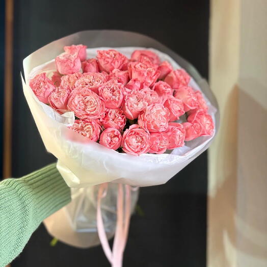 Букет 11 кустовых роз