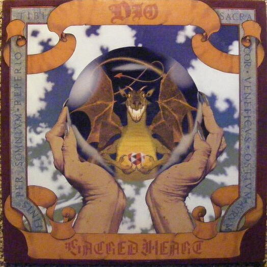 Винтажная пластинка Dio / Дио — Sacred Heart 1985 USA, EX-