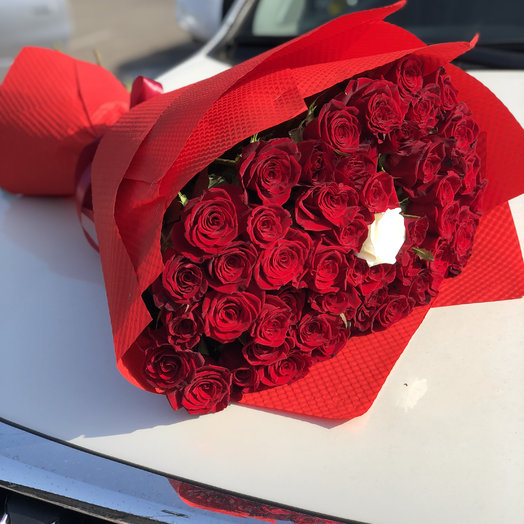 Букет из 51 розы