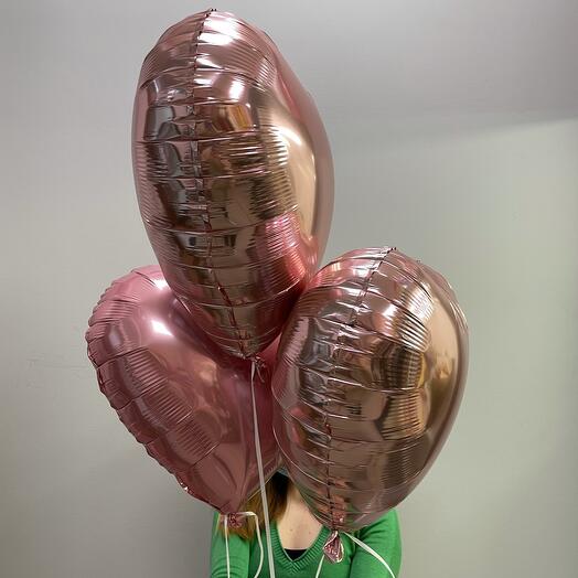 Juego de bolas de corazón