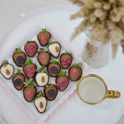 Клубника в шоколаде 16🍓