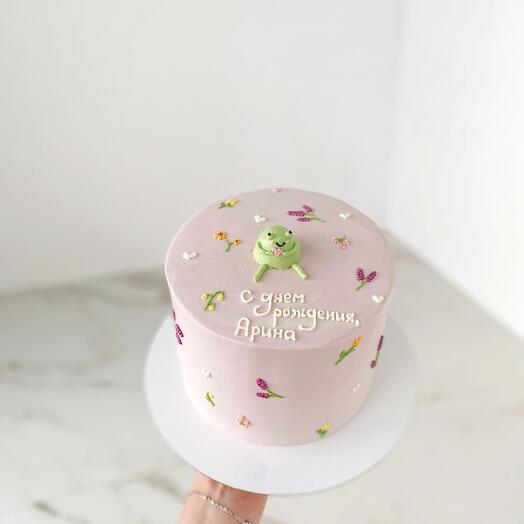 Мини-торт с лягушкой, 1кг