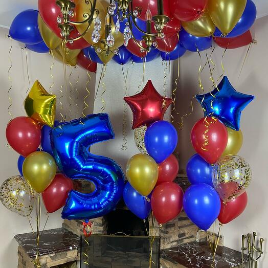Globos de Cumpleaños, 52 piezas