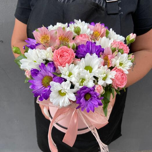 Flowers in a box