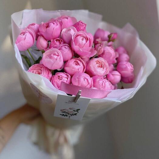 A peony-shaped rose for her