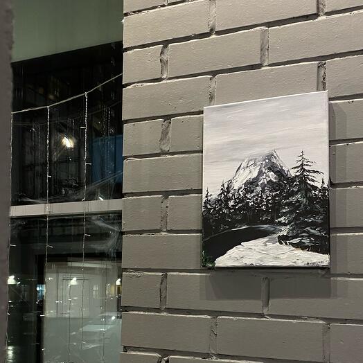 Картина «Зимний пейзаж»