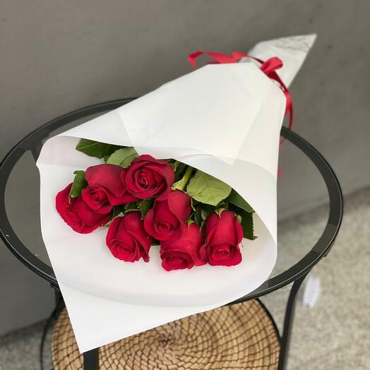 Букет комплимент из голландских роз