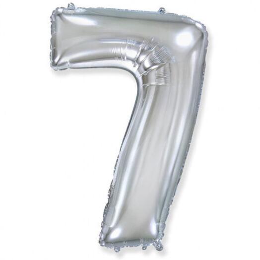 Figure 7 silver, 102 cm