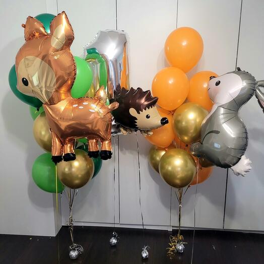 Globos amistad Bestia