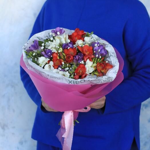 Букет фрезий \"Mama Africa\" р. S, Цветы и подарки в Ростове-на-Дону ...