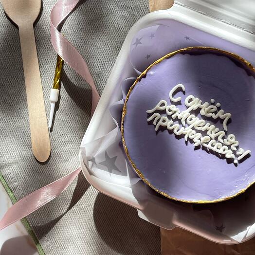 Pastel de Bento "feliz cumpleaños, princesa"