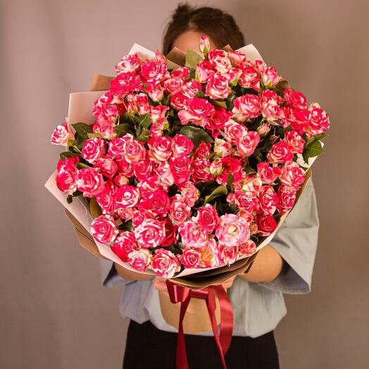 Ramo de rosas de Kenia 15pcs