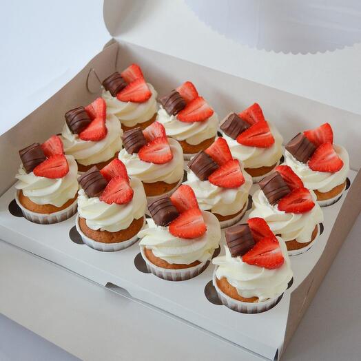 Cupcakes de fresa