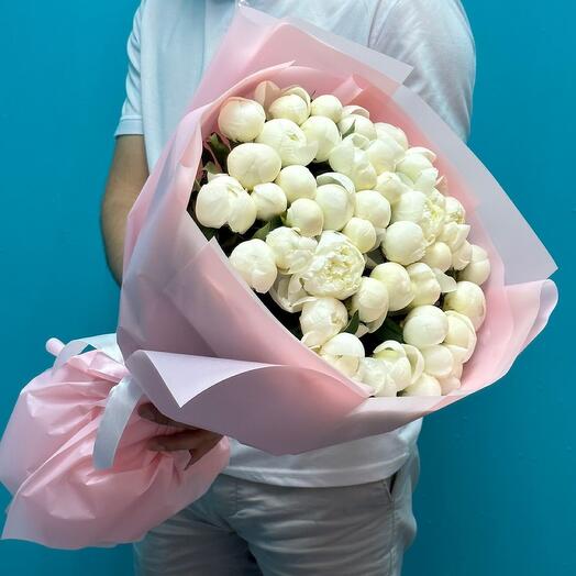 Peonías blancas🌸