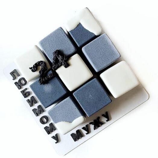 Торт-кубик составной