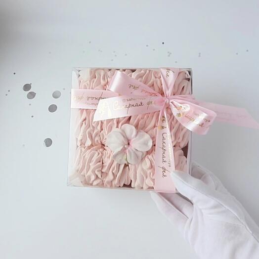 Клубничный зефир 6шт