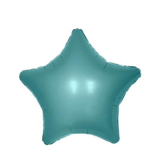 Шар-звезда гелиевый, цвет бриз