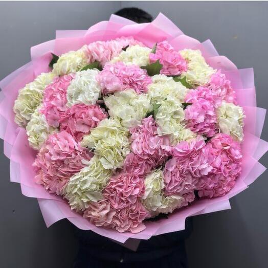 Букет из 25 Гортензии Микс 💕