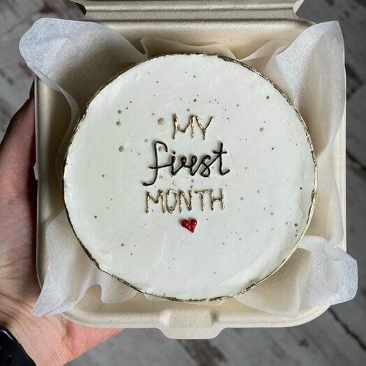 Бенто тортик «my first month»