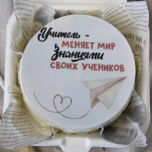 Бенто торт учителю