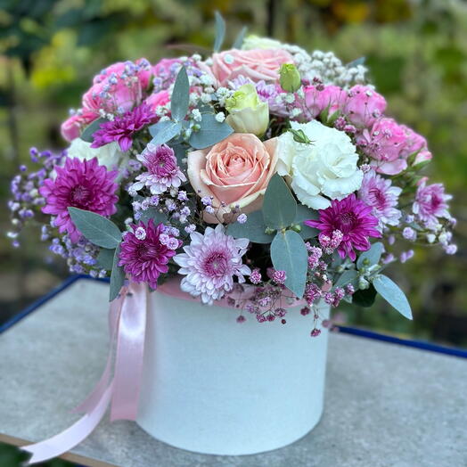 Flowers in a box