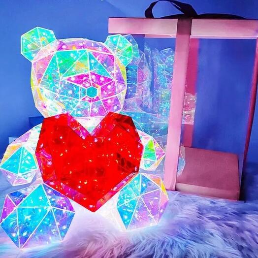 Teddy Bear LED (Valentine's Day, gift for February 14th)