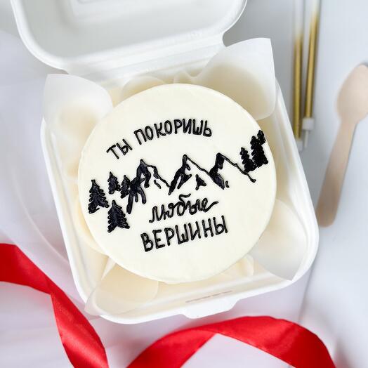 Бенто-торт «Горы»