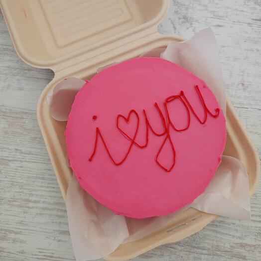 Бенто-торт "I love you"