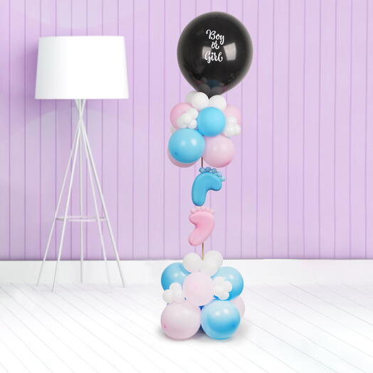 Gender Reveal Party Balloon Set