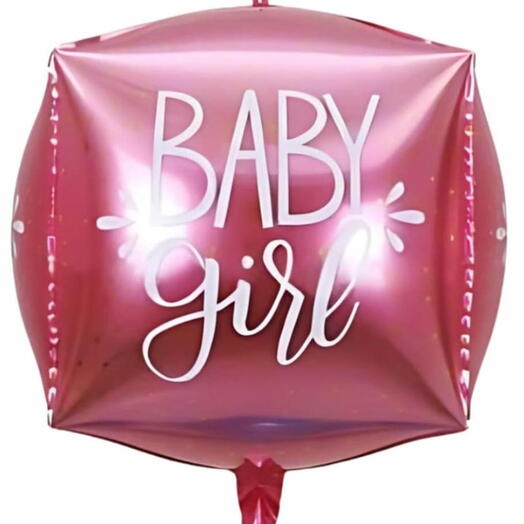 Baby Girl Helium Balloon