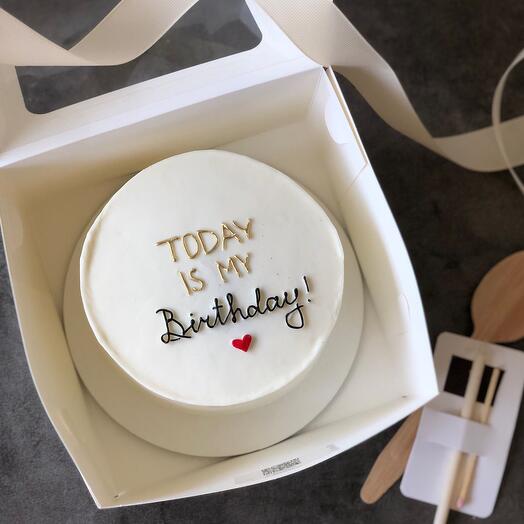 Бенто-торт Today is my birthday