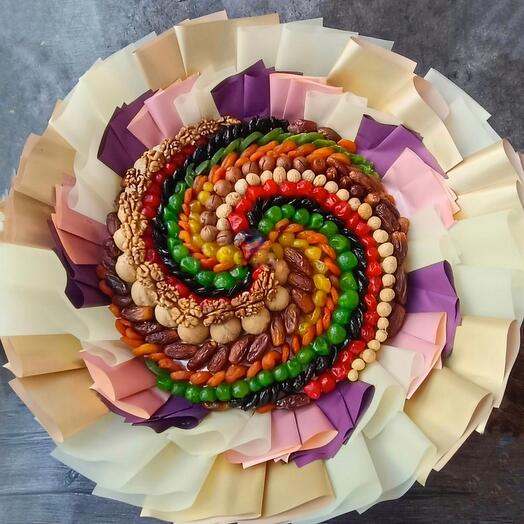 Букет из сухофруктов "Вихрь L+"