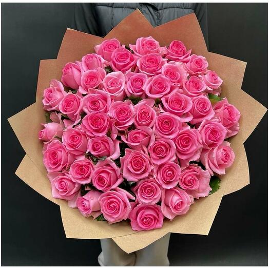 Bouquet "41 Pink Roses" from the brand Labuton
