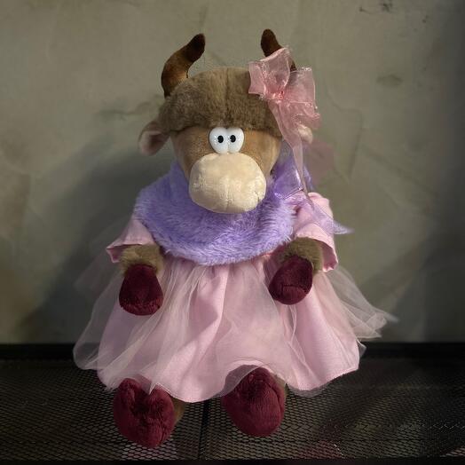 Корова мягкая игрушка