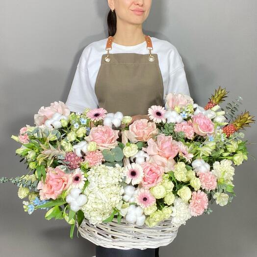Нежная корзина