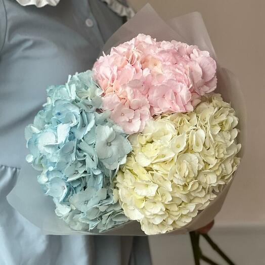 Букет гортензий