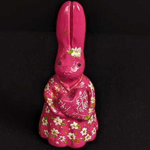 Rabbit magnet pink
