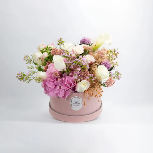 Soft Pastel Flower Box