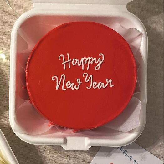 Бенто-торт «happy new year» новогодний