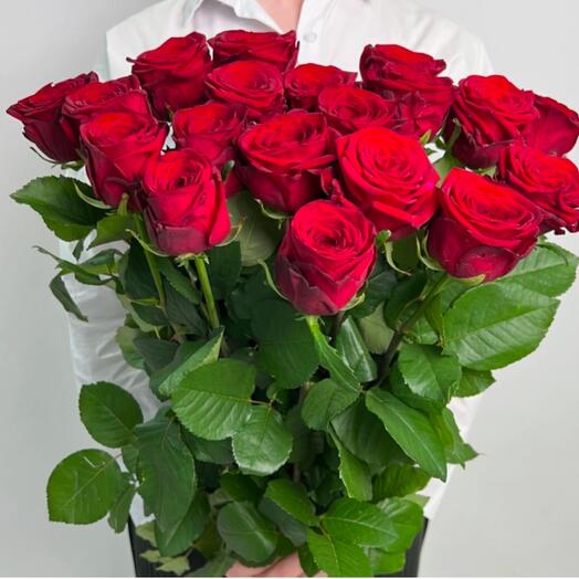 Монобукет из розы 80см🌹