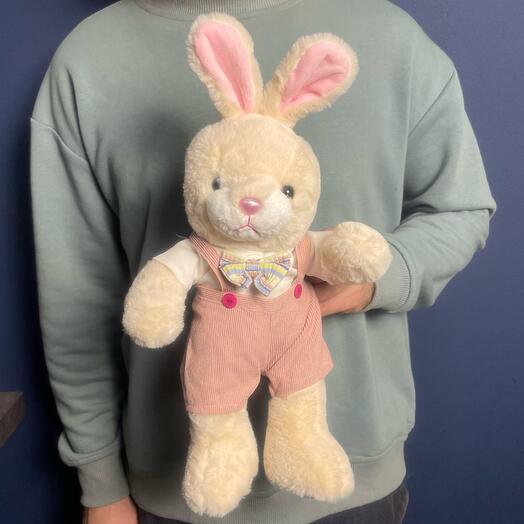 Мягкая игрушка заяц джентельмены в костюме🐇