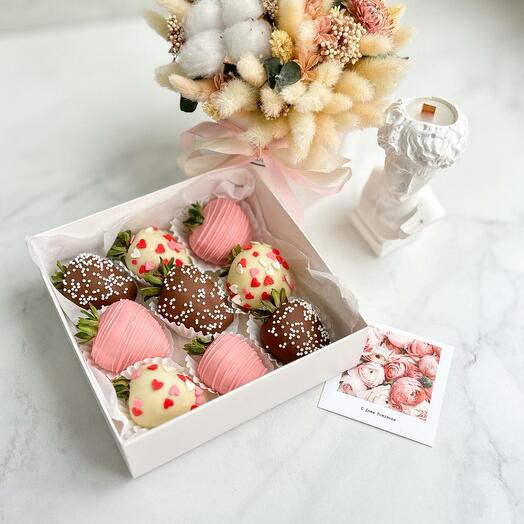 Набор "Парфе" 9 клубничек