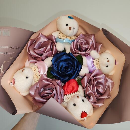 Мишки I love you